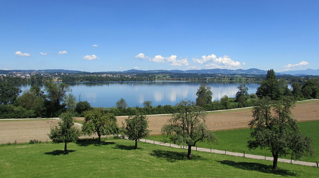 View lake Greifensee